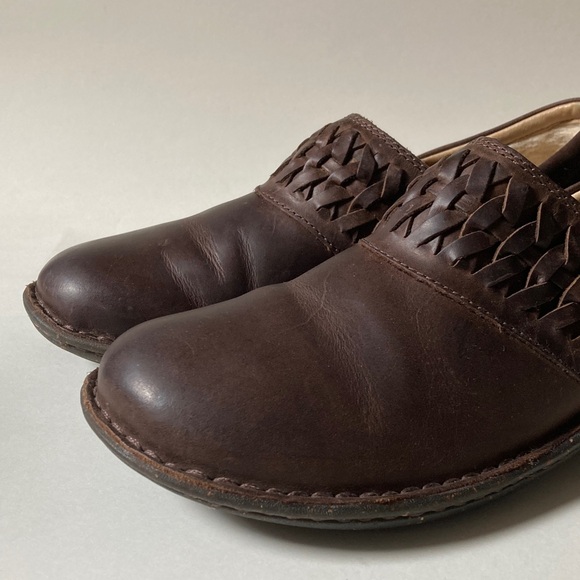 UGG Anila Leather Wool Lined Clogs Comfort Shoes US Size 9 - Picture 15 of 15